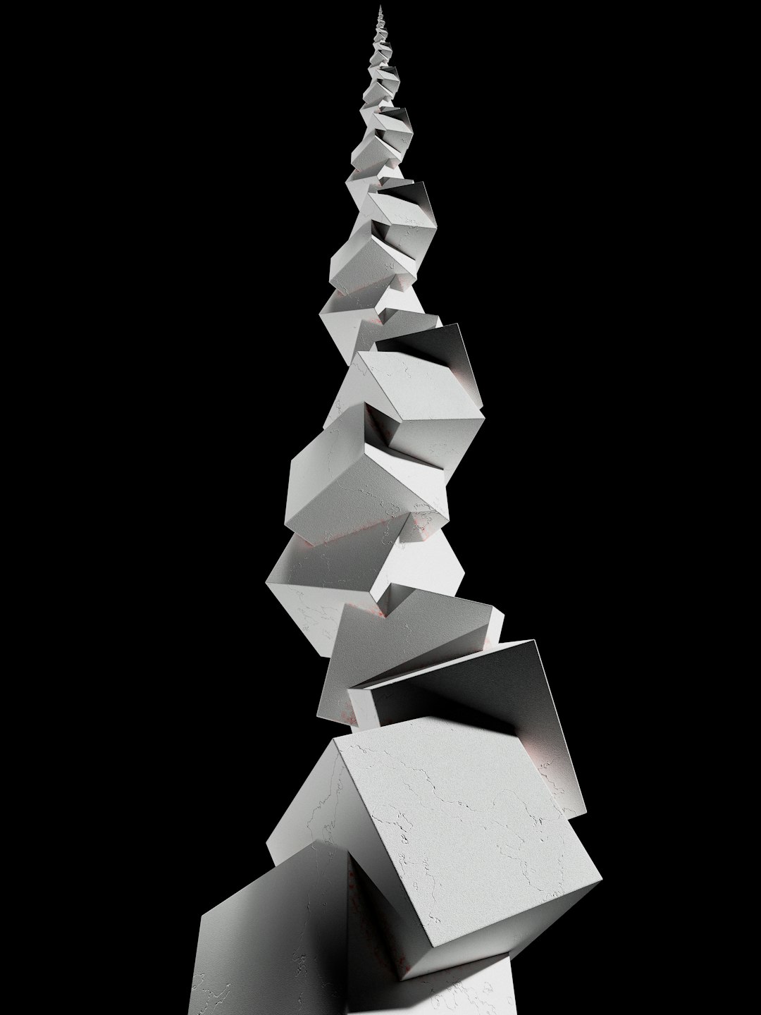 #02 Geometry Nodes Experiment in blender 4.3b